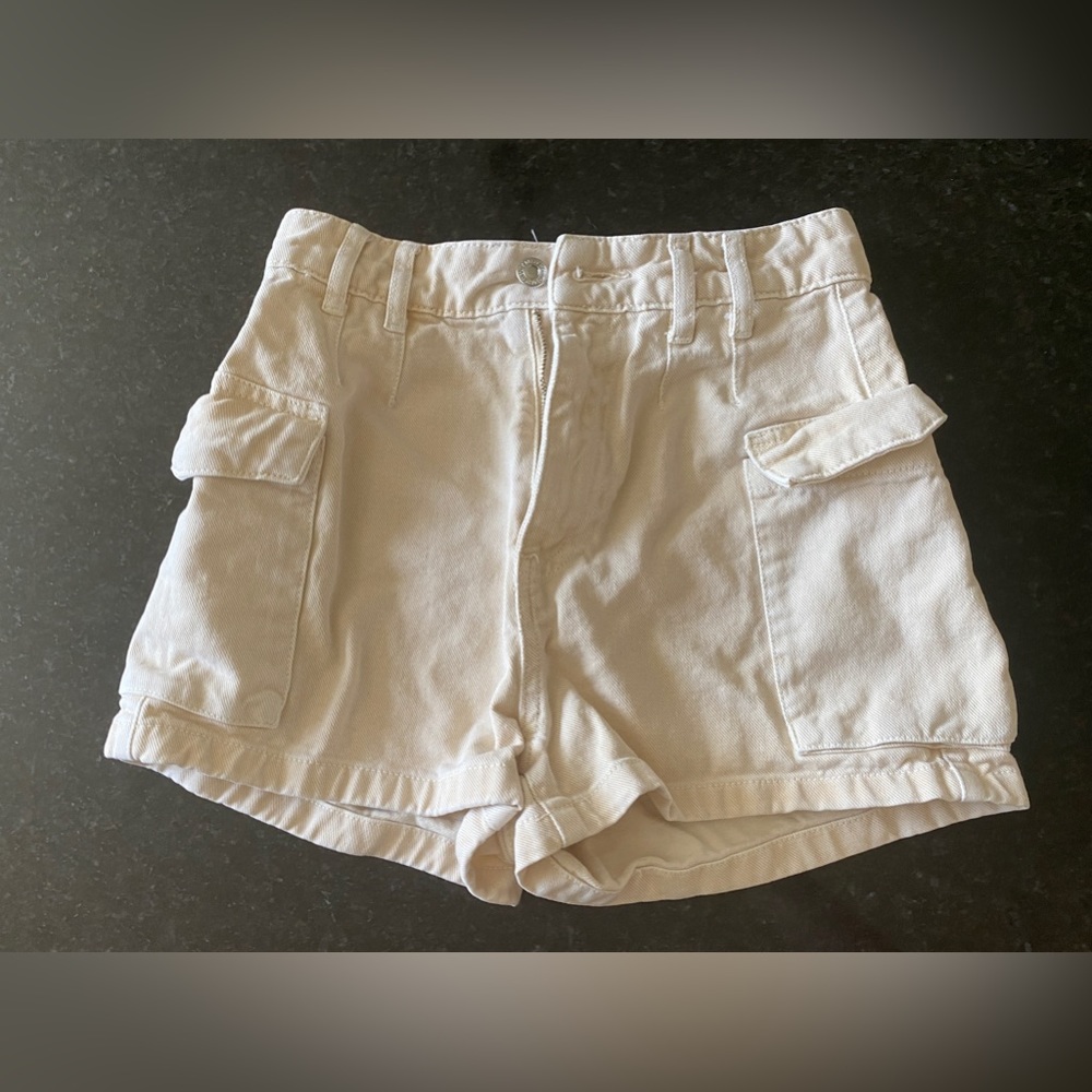 OVS SUEDE SHORTS EU 32 FITS A US 24